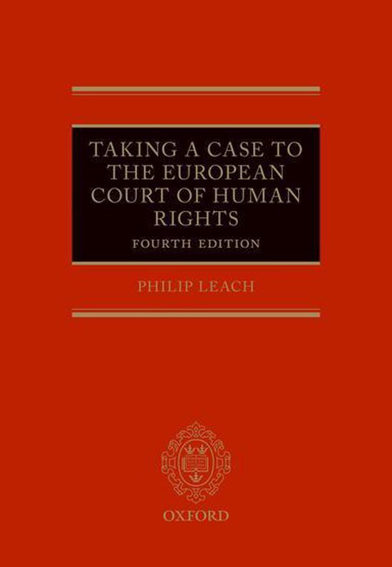 Taking a Case to the European Court of Human Rights - cover