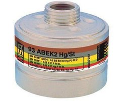 MSA 93 Combinatiefilter A2B2E2K2Hg-P3 R D