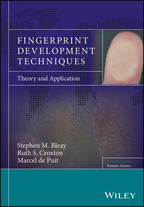 Developments in Forensic Science - Fingerprint Development T ... - cover
