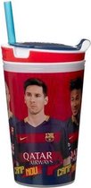 Snackeez FC Barcelona Drinkbeker en snackbox in 1