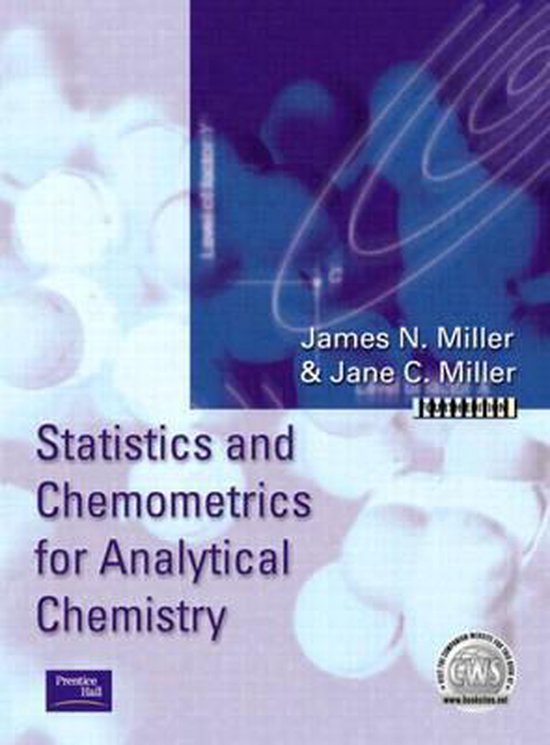 Statistics and Chemometrics for Analytical Chemistry 9780130228888