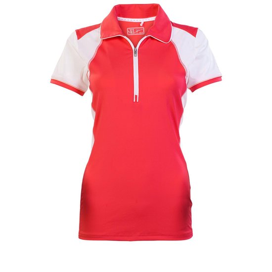 Foto: Sjeng polo dames charlene roze wit xl