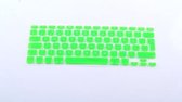 Xssive Toetsenbord cover voor MacBook 12 inch Retina - siliconen - licht groen - NL indeling