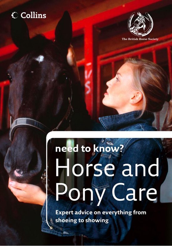 Collins Need to Know? - Horse and Pony Care - cover