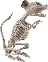 Europalms Halloween Skeleton Rat, 32x10x16cm