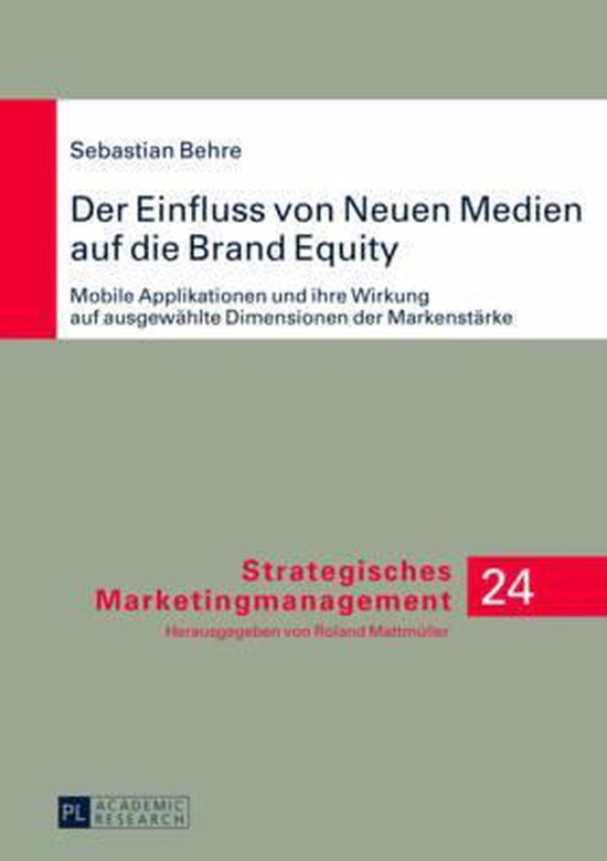 Strategisches Marketingmanagement- Der Einfluss Von Neuen Me ... - cover