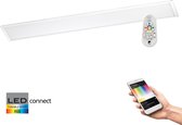 EGLO Connect Salobrena - LED paneel - Wit en gekleurd licht - 1200x300mm - Wit