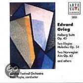 Grieg: Holberg Suite, Norwegian Airs, etc / Pople, et al