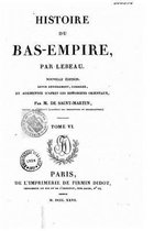 Histoire du BasEmpire - Tome VI