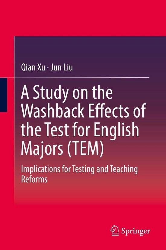 A Study on the Washback Effects of the Test for English Majo ... - cover