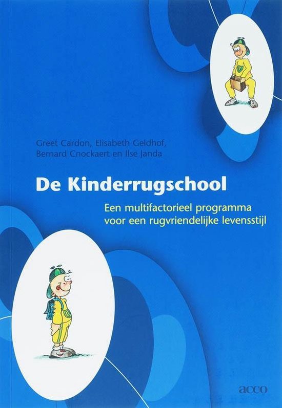 De kinderrugschool - cover