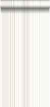 Origin behang strepen wit - 346223 - 53 x 1005 cm