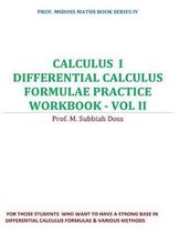 Differential Calculus Formulae Practice Workbook