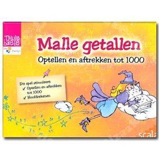 Malle getallen | Optellen en aftrekken tot 1000 - cover