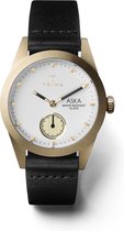 Triwa Ivory Aska Black Classic Super Slim AKST101-SS010213 - Horloge - Leer - Zwart - 32  mm
