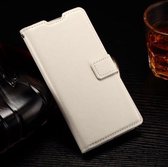 Cyclone portemonnee case wallet hoesje Huawei Ascend P8 Lite wit