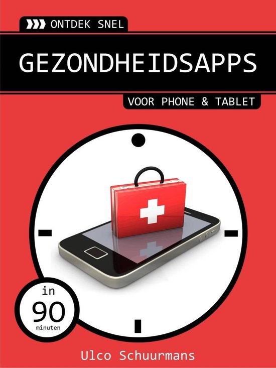 Cover van het boek 'Gezondheidsapps'