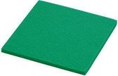 Daff Onderzetter - Vilt - Vierkant - 10 x 10 cm - Pepper green - Groen