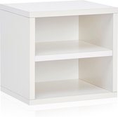 Way Basics Connect Shelf Cubes Wit - Boekenkast - Set van 2