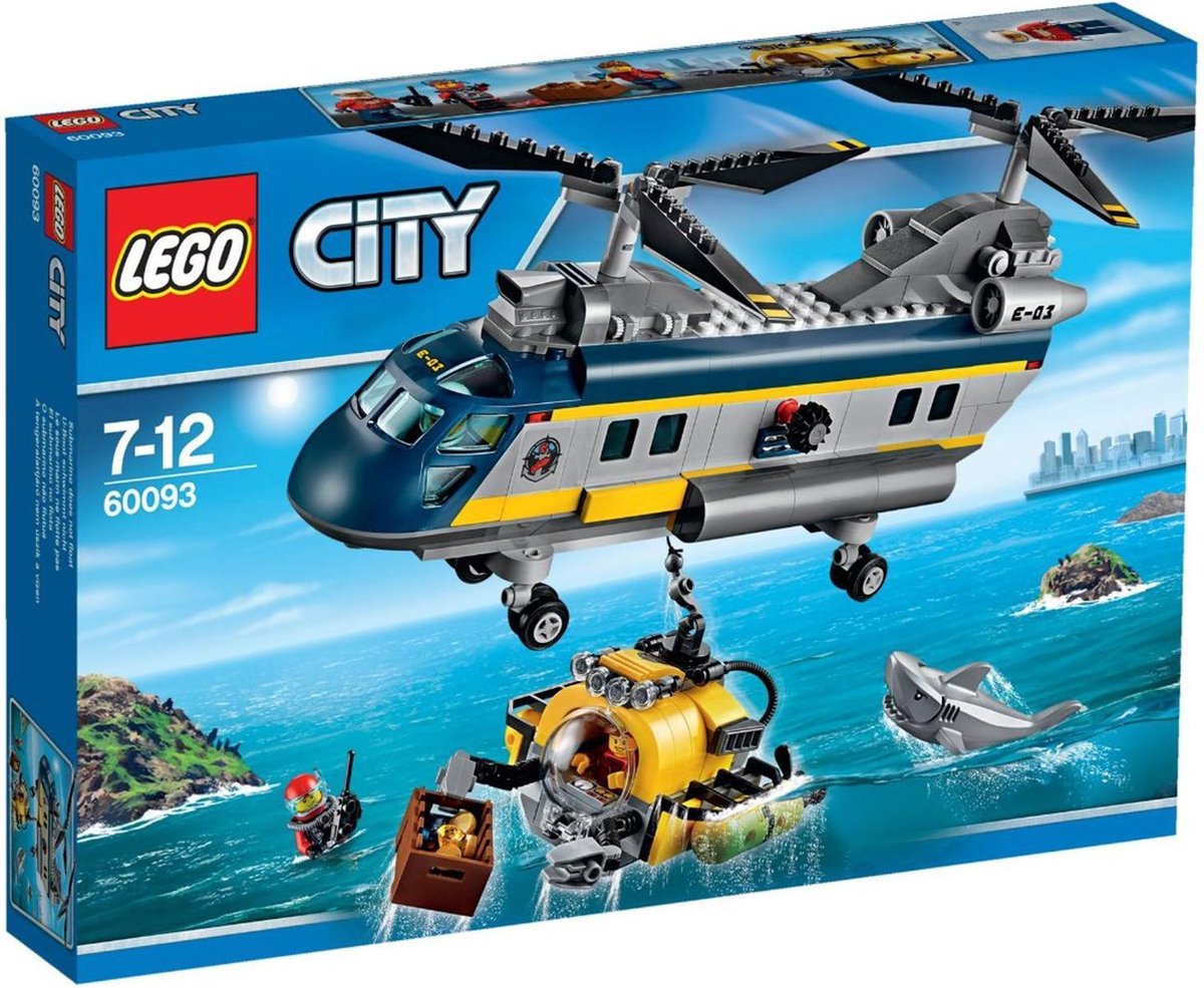 LEGO City Diepzee Helikopter - 60093 | bol.com