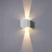 Buiten - Binnen Wandlamp - LED - Wit- Dimbaar