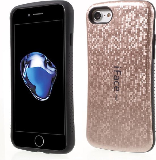 Bol Com Iphone 7 Iface Armor Hoesje Mozaiek Rozegoud