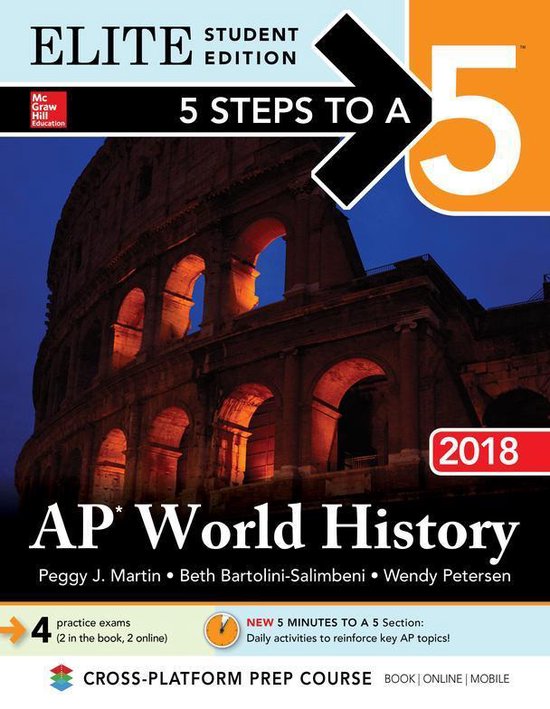5 Steps to a 5: AP World History 2018, Elite Student Edition - cover