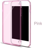 Volledig transparant roze Siliconen hoesje voor iPhone 7 - NBH®