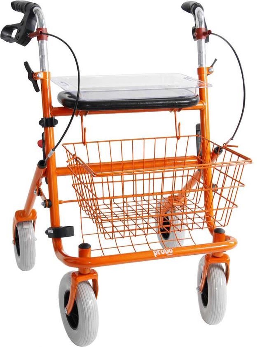 Goedkoopste Premis Provo Rollator - Metallic Oranje