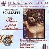 Musica Deo - Scarlatti: Passion selon Saint Jean / Devos