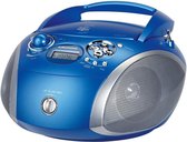 Grundig RCD 1445 USB blauw/zilver