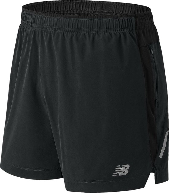 New Balance Impact Short 5In Sportshort Heren Black