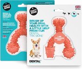TastyBone - Dental Trio Bone - Small - Cinnamon & Mint - Hond - Kauwspeelgoed - Vegan