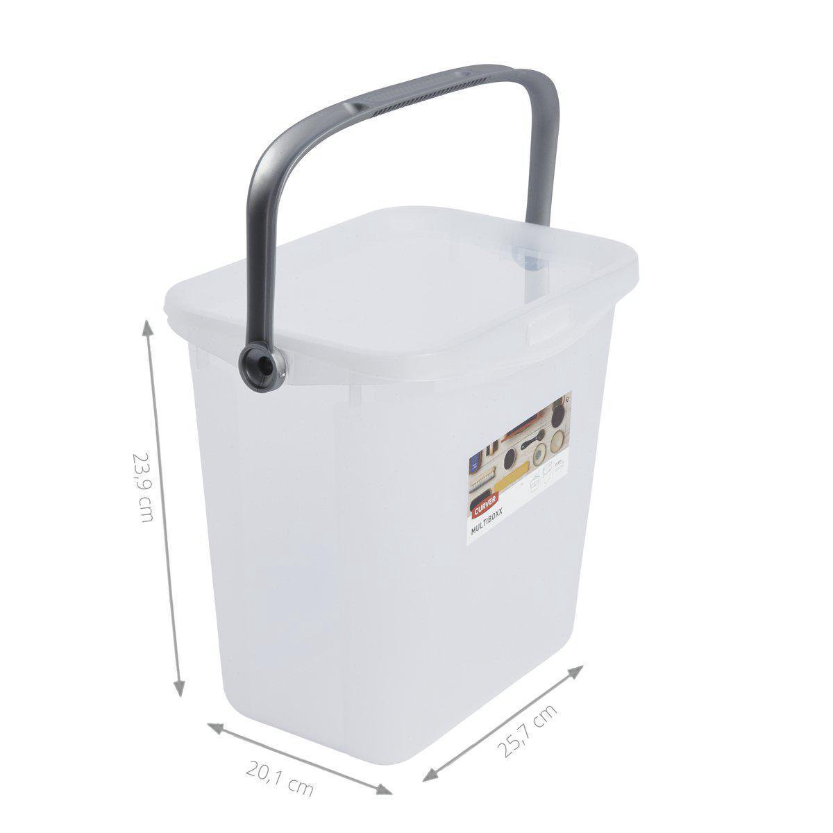 bol.com | Curver Multiboxx Opbergbox - 6 liter - Transparant