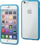 muvit iPhone 6+ MyFrame Case - Blauw/Transparant