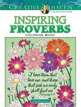 Creative Haven- Creative Haven Inspiring Proverbs Coloring Book