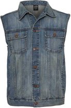 Urban Classics Mouwloos jacket -XL- Basic heren mouwloos Spijkerjas Blauw |  bol.com