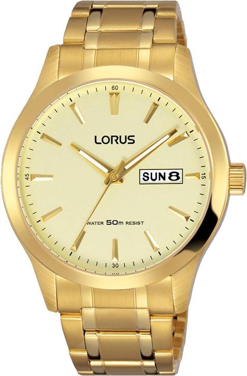 Lorus RXN22DX9 horloge heren - goud - edelstaal doubl�