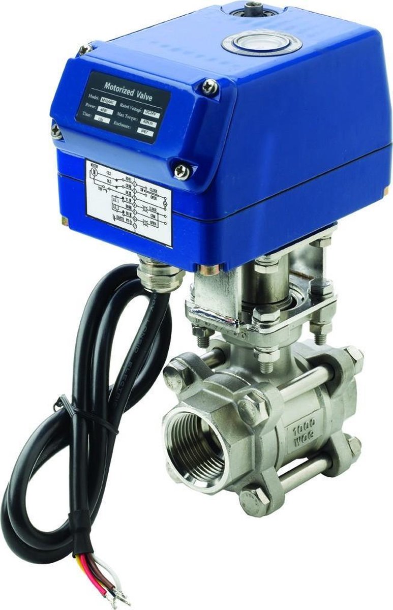 VETUS elektrische Kogelkraan ½" 12 Volt