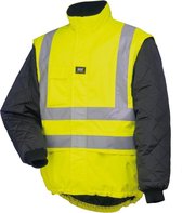 Helly Hansen 73374 Potsdam jas fluo geel/zwart maat S