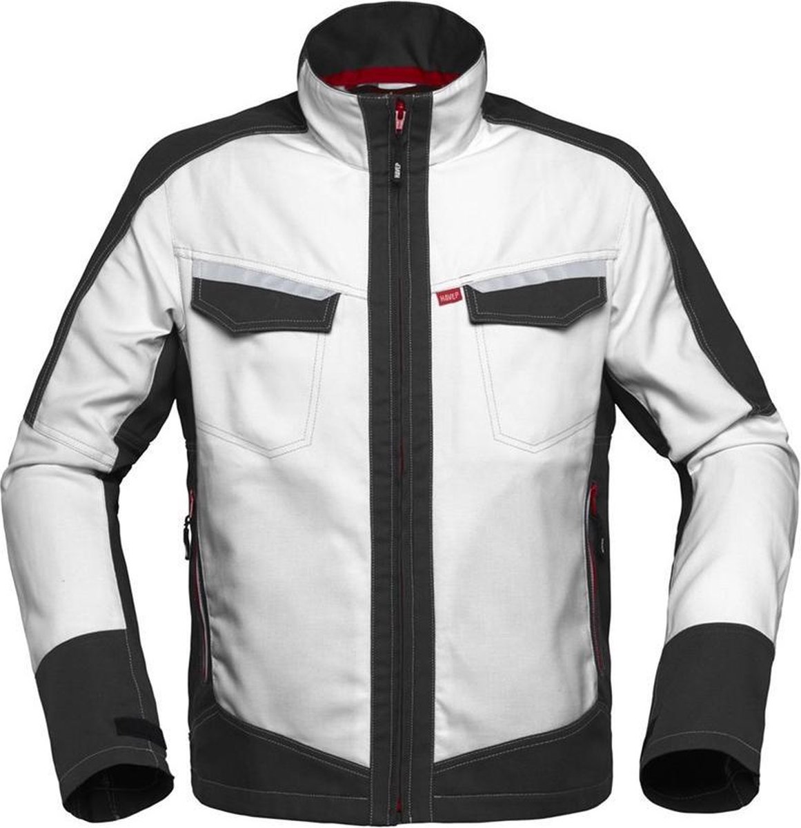 HAVEP Korte jas/Vest - Attitude - 50172 - Wit/Antraciet - maat 3XL