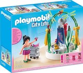 PLAYMOBIL City Life Styliste met verlichte etalage - 5489