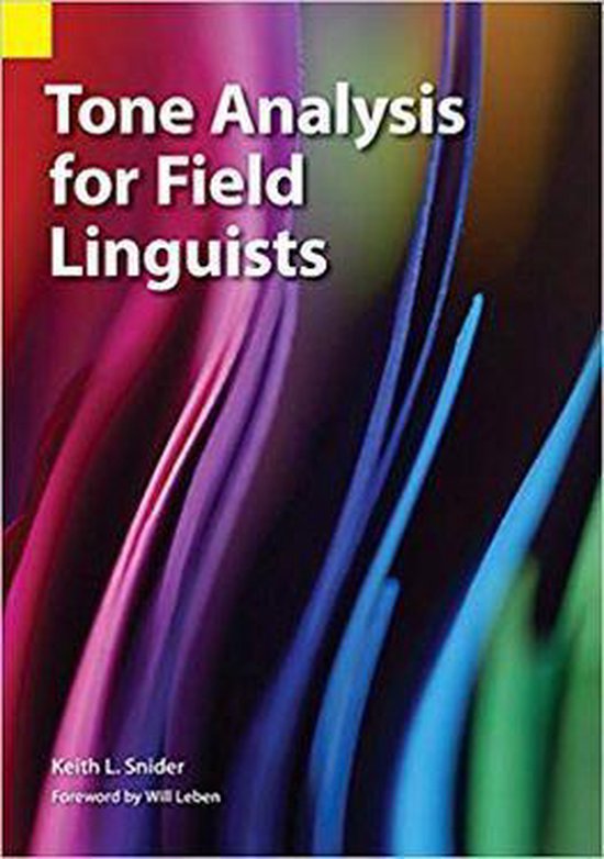 Tone Analysis for Field Linguists - cover