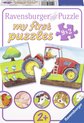 Ravensburger Op de boerderij- My First puzzles -9x2 stukjes - kinderpuzzel