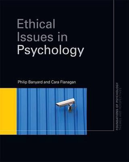 Ethical Issues In Psychology ebook Philip Banyard 9781136588822