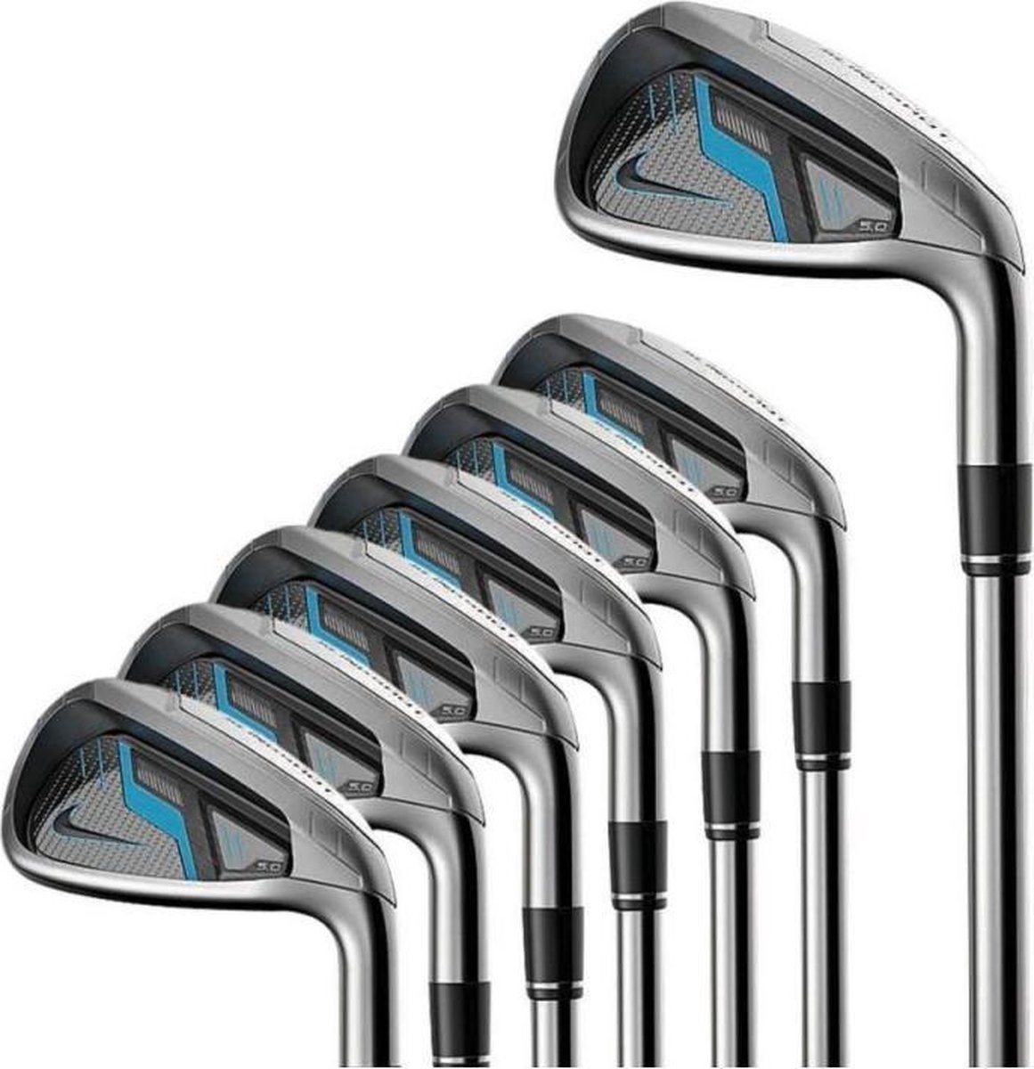 NIKE golfset SlingShot: 7 irons regular steel & 1 hybrid nr4 regular  graphite rechtshandig | bol.com