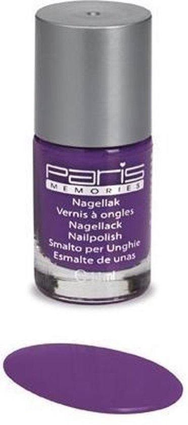 Paris Memories - Nagellak - lila/paars - nummer 268 - 1 flesje met 11 ml.