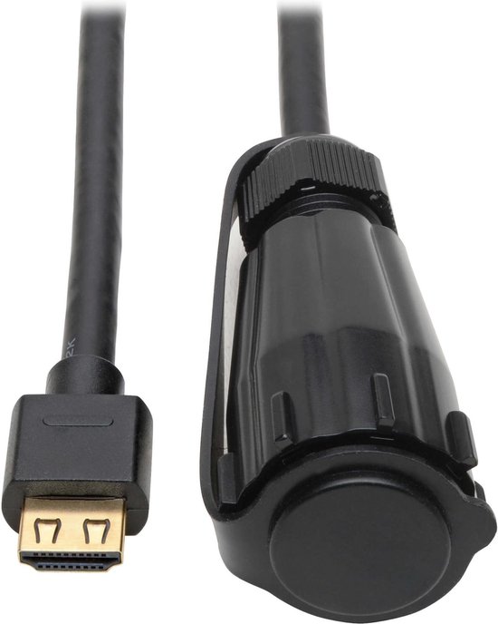 Tripp Lite P569-010-IND, 3,05 m, HDMI Type A (Standard), HDMI Type A (Standard), 3840 x 2160 pixels, Canal de retour audio (ARC, Audio Return Channel), Noir