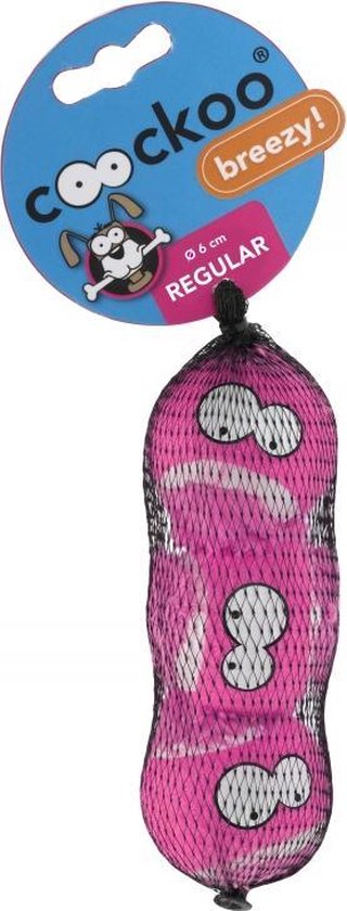 Tennisball breezy 3pcs Roze 7,5cm