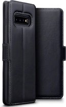 Samsung Galaxy S10+ hoesje - CaseBoutique - Zwart - Leer